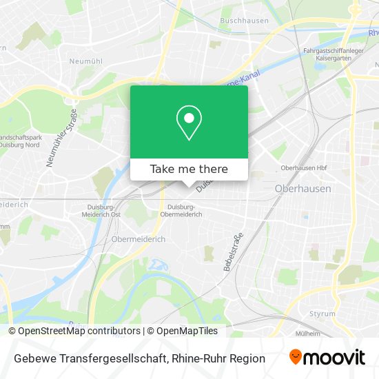 Gebewe Transfergesellschaft map