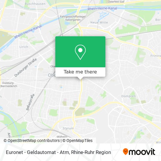 Euronet - Geldautomat - Atm map