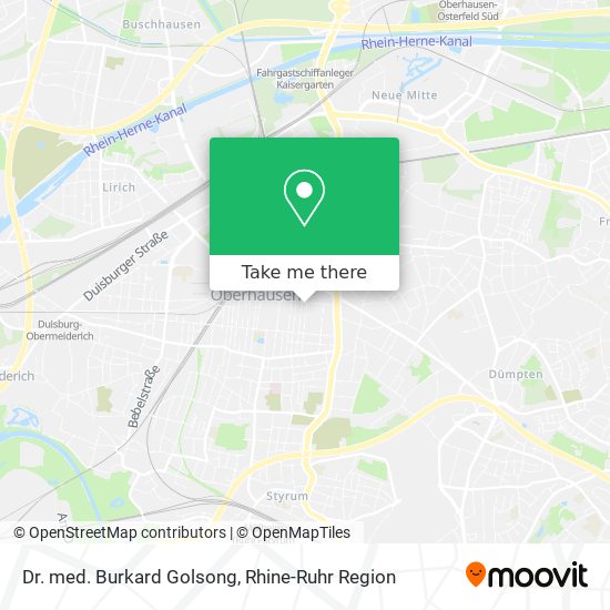 Dr. med. Burkard Golsong map