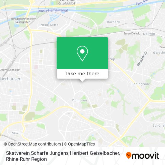Skatverein Scharfe Jungens Heribert Geiselbacher map