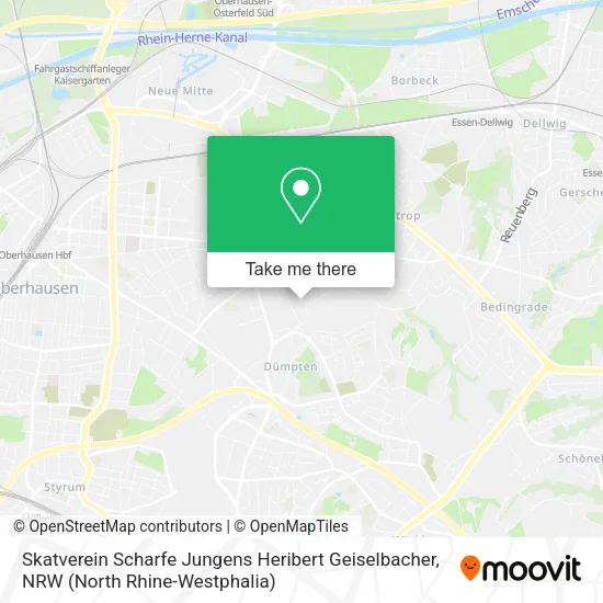 Карта Skatverein Scharfe Jungens Heribert Geiselbacher