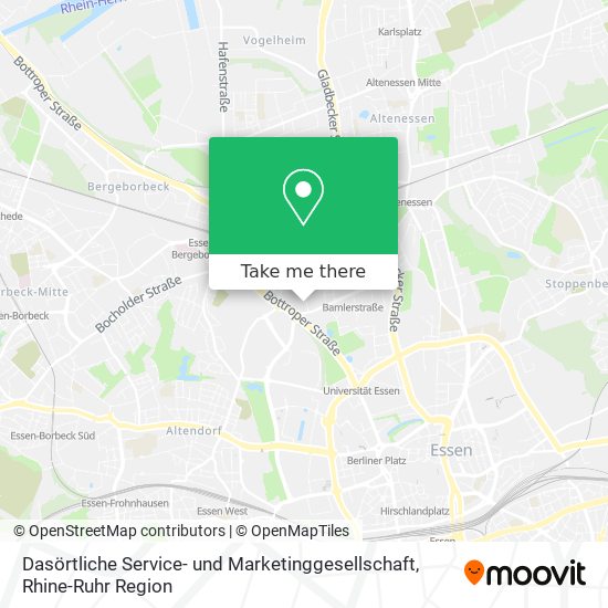 Dasörtliche Service- und Marketinggesellschaft map