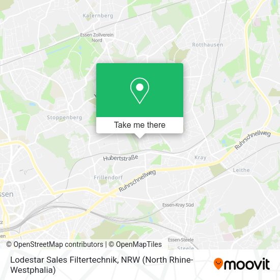 Карта Lodestar Sales Filtertechnik