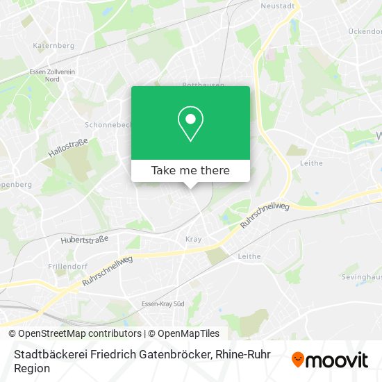 Stadtbäckerei Friedrich Gatenbröcker map