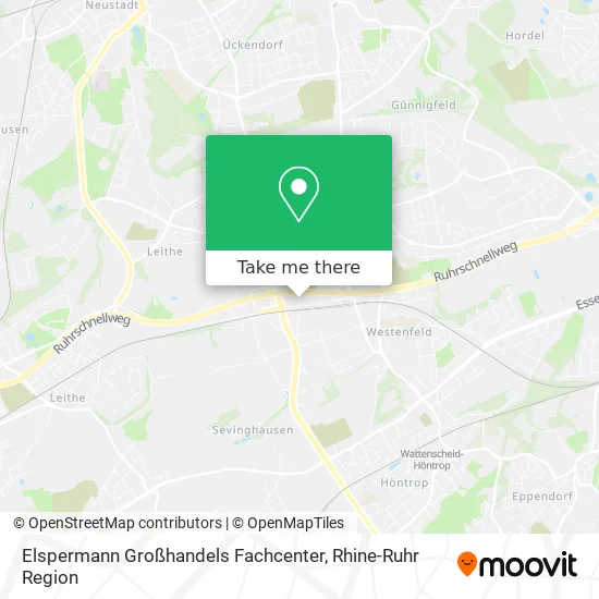 Карта Elspermann Großhandels Fachcenter