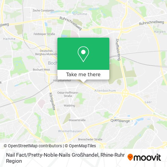 Nail Fact / Pretty-Noble-Nails Großhandel map