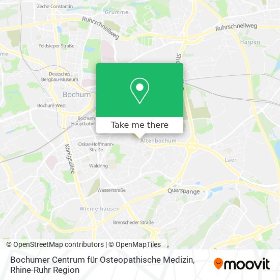 Bochumer Centrum für Osteopathische Medizin map