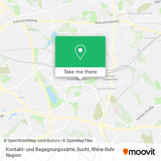 Kontakt- und Begegnungssätte, Sucht map