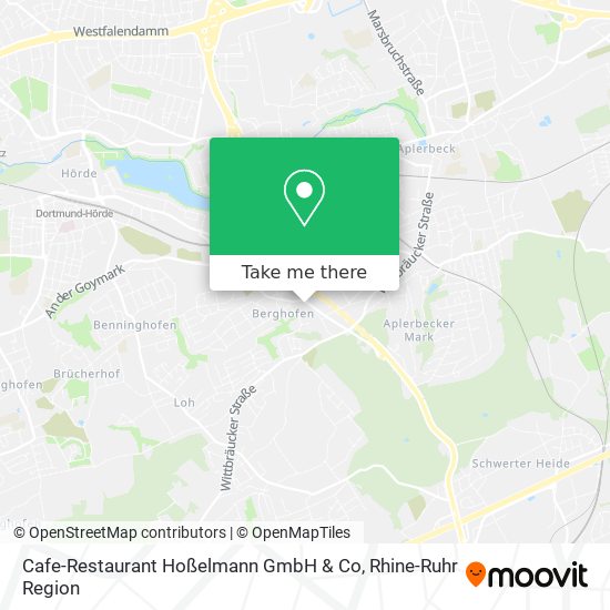 Cafe-Restaurant Hoßelmann GmbH & Co map