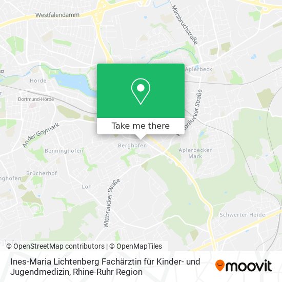 Карта Ines-Maria Lichtenberg Fachärztin für Kinder- und Jugendmedizin
