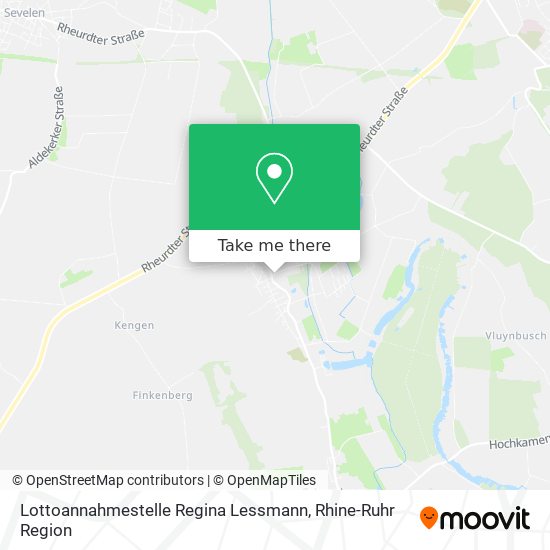 Lottoannahmestelle Regina Lessmann map