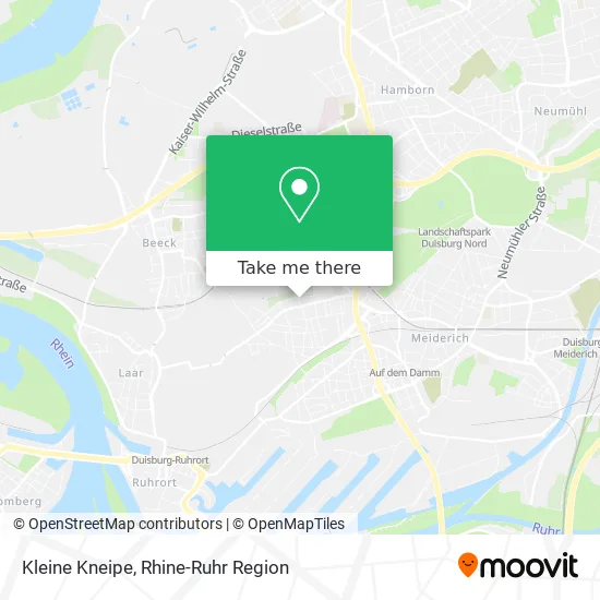 Карта Kleine Kneipe