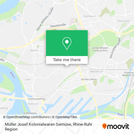 Müller Josef Kolonialwaren Gemüse map