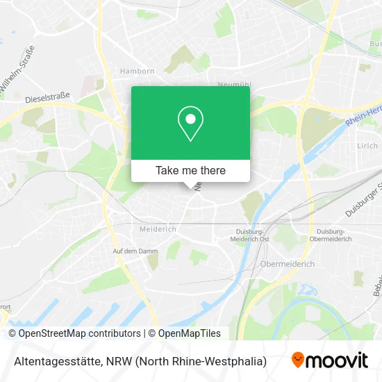 Altentagesstätte map