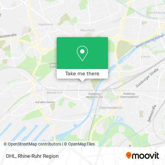 Карта DHL
