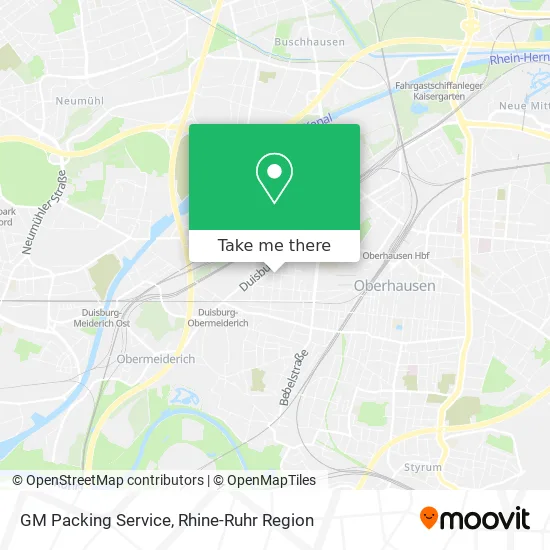Карта GM Packing Service