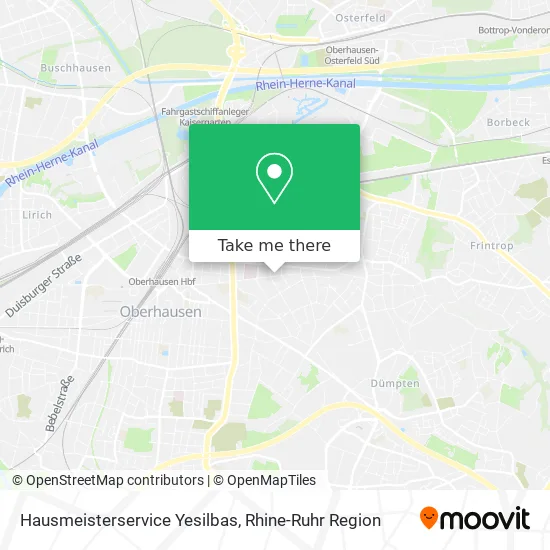 Карта Hausmeisterservice Yesilbas