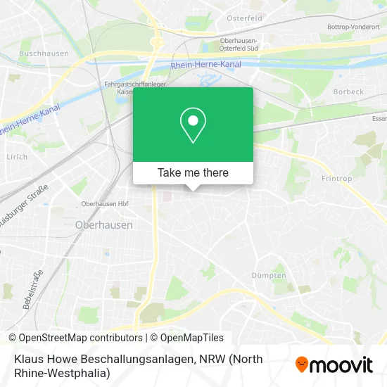 Карта Klaus Howe Beschallungsanlagen