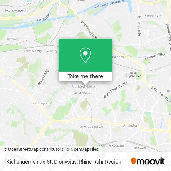 Карта Kichengemeinde St. Dionysius