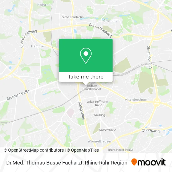 Карта Dr.Med. Thomas Busse Facharzt