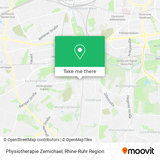 Карта Physiotherapie Zemichael