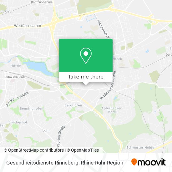 Gesundheitsdienste Rinneberg map