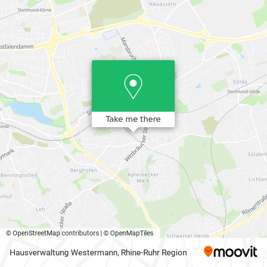 Hausverwaltung Westermann map