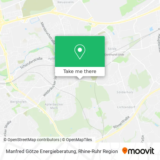 Карта Manfred Götze Energieberatung