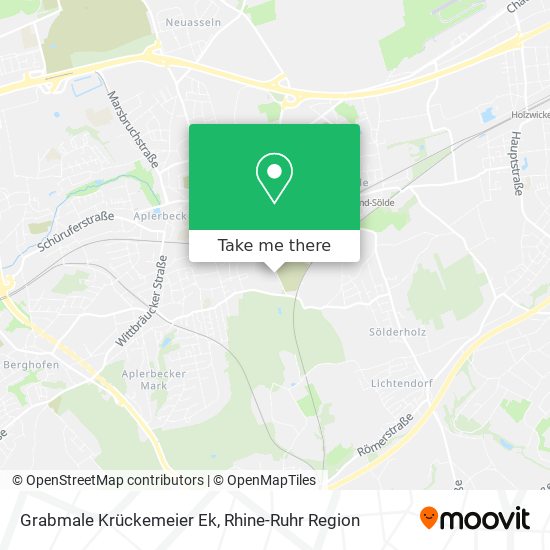 Grabmale Krückemeier Ek map