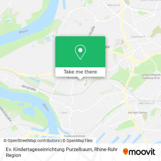 Карта Ev. Kindertageseinrichtung Purzelbaum