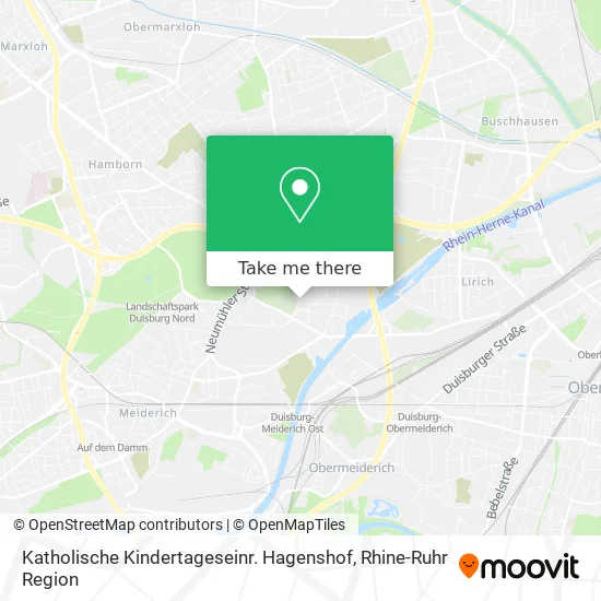 Карта Katholische Kindertageseinr. Hagenshof