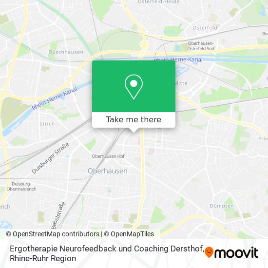 Ergotherapie Neurofeedback und Coaching Dersthof map