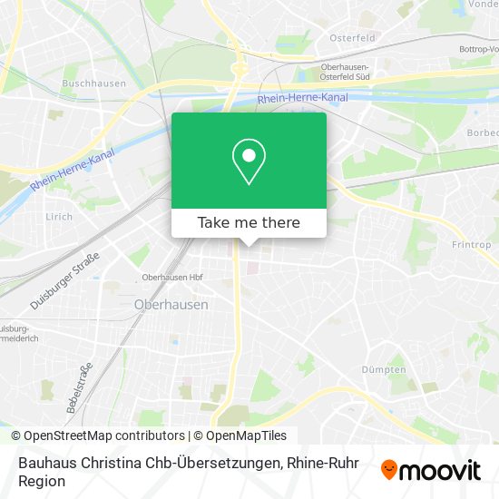 Bauhaus Christina Chb-Übersetzungen map