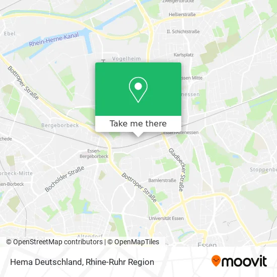 Карта Hema Deutschland