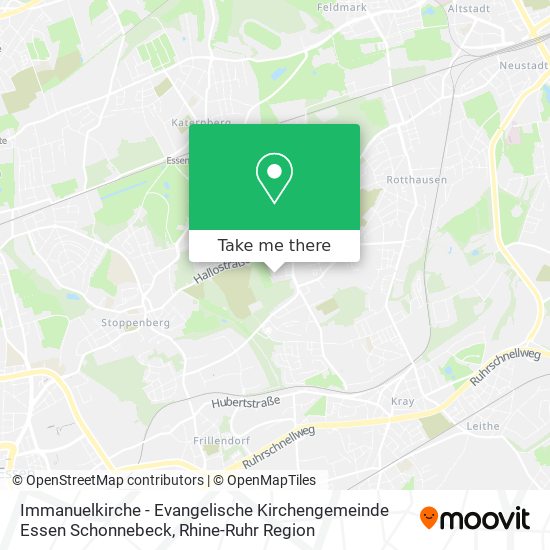 Immanuelkirche - Evangelische Kirchengemeinde Essen Schonnebeck map