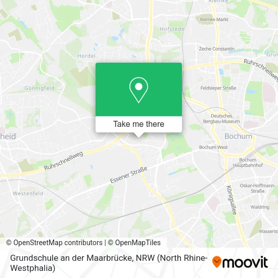 Карта Grundschule an der Maarbrücke