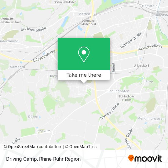 Driving Camp map