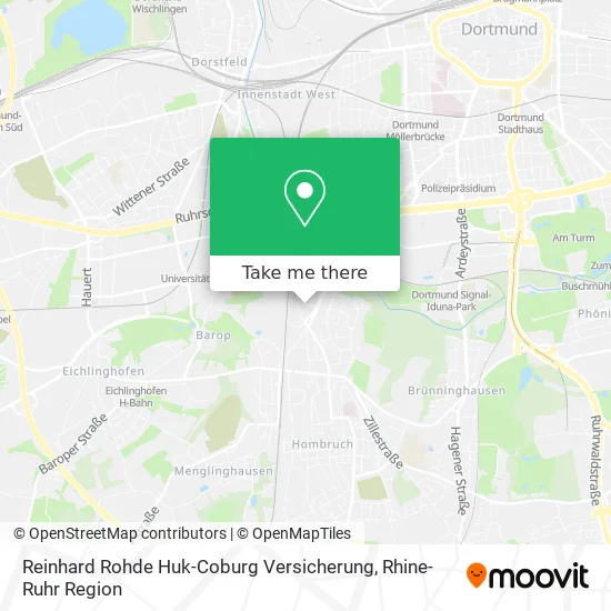 Карта Reinhard Rohde Huk-Coburg Versicherung