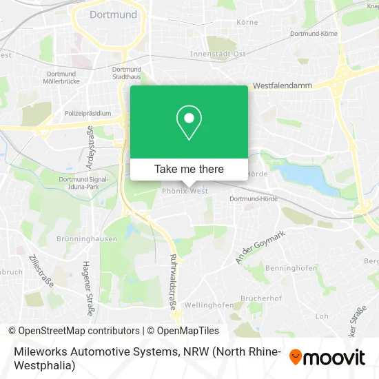 Карта Mileworks Automotive Systems