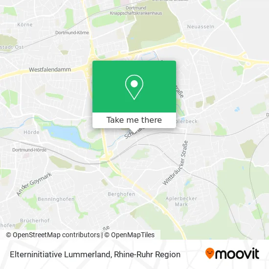 Карта Elterninitiative Lummerland