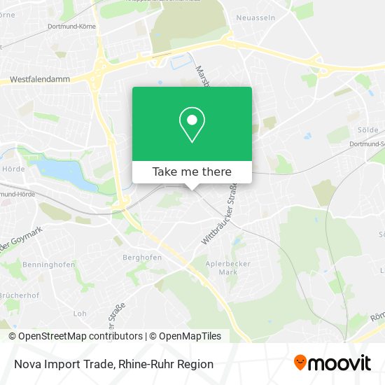 Карта Nova Import Trade