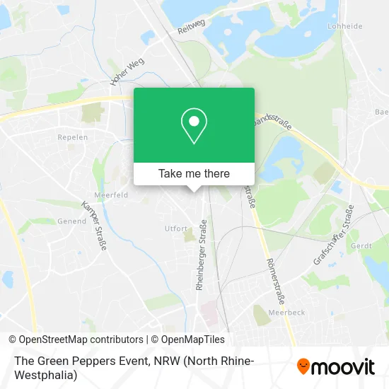 Карта The Green Peppers Event