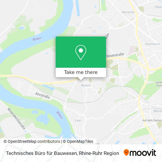 Technisches Büro für Bauwesen map