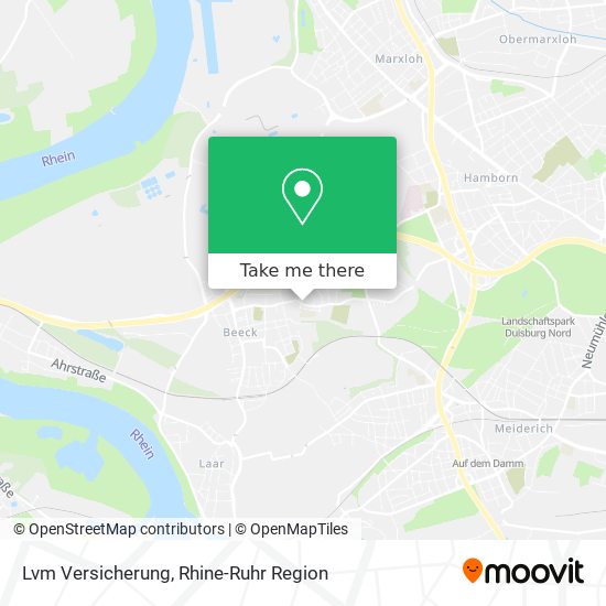 Lvm Versicherung map