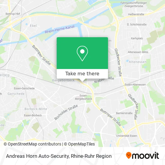 Карта Andreas Horn Auto-Security
