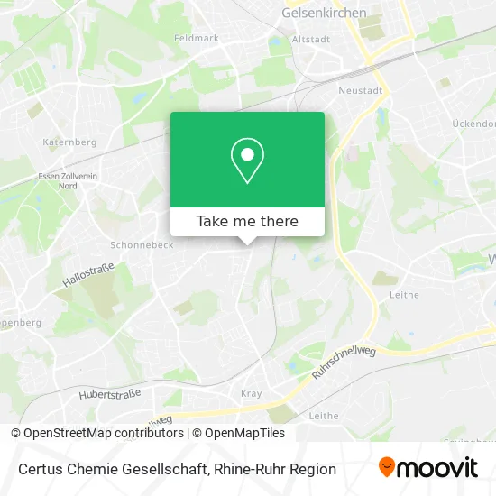 Certus Chemie Gesellschaft map