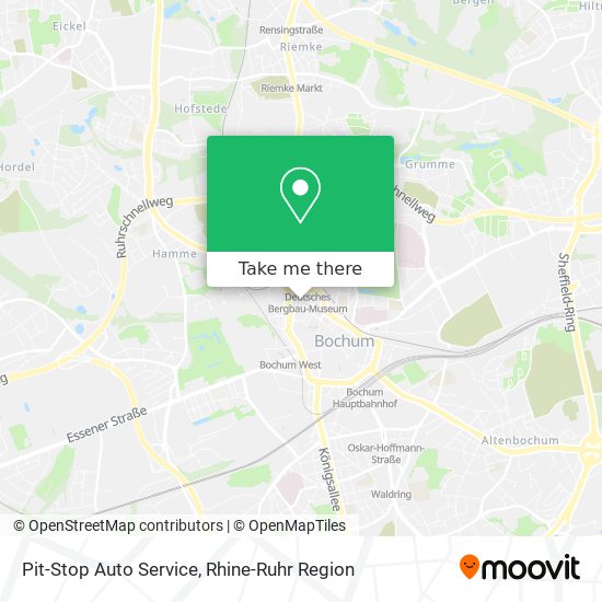 Pit-Stop Auto Service map