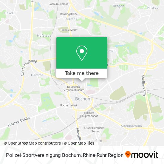 Polizei-Sportvereinigung Bochum map