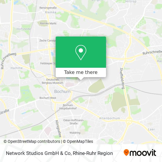 Network Studios GmbH & Co map