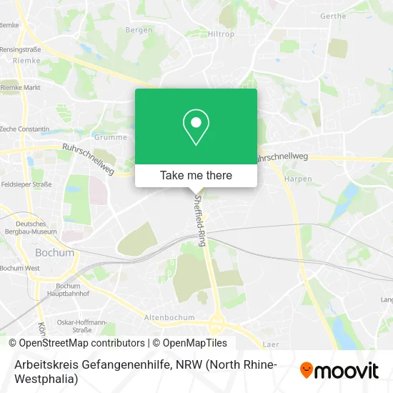 Карта Arbeitskreis Gefangenenhilfe
